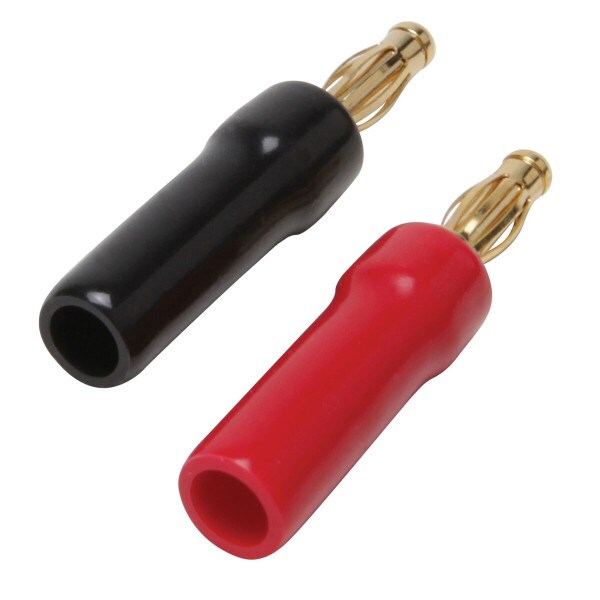 Main product image for Gold Plated Screw Type Banana Plugs 18-12 AWG 4 Pcs. 091-356